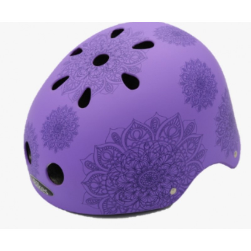 casco Mandalas Violeta